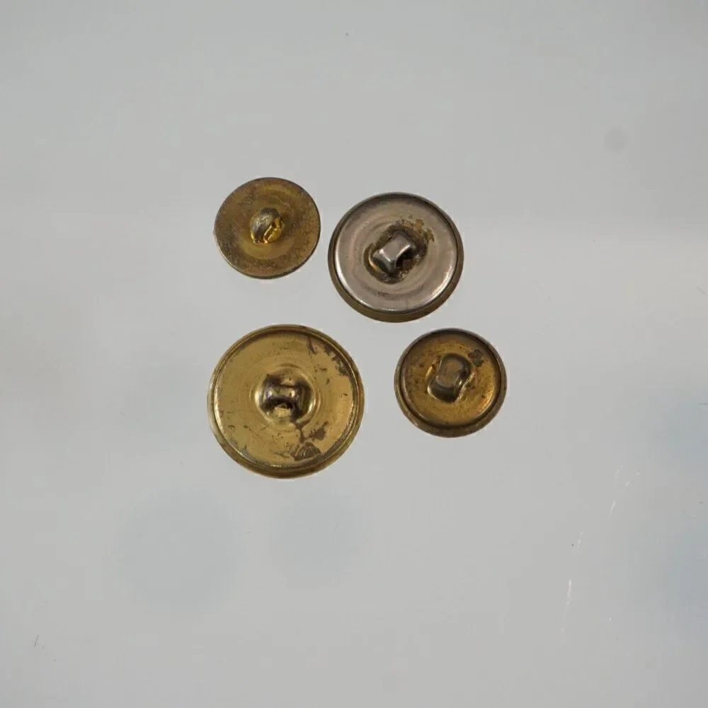 Vintage Assorted Military Buttons Mixed Lot